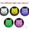 hand2mind Luna The Calming Kitty, Breathing Light, Guided Meditation for Kids, Mindfulness for Kids, Anxiety Relief Items, Calm Down Corner Supplies, Calming Toys for Kids, Social Emotional Learning