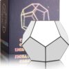 Infinity Dodecahedron Gaming Light, Cool RGBW Led Desk Table Lamp Light for Bedroom Gaming Room Decor, Unique Colorful Mood Changing Ambient Night Lighting lamp Adult Men Birthday Gift