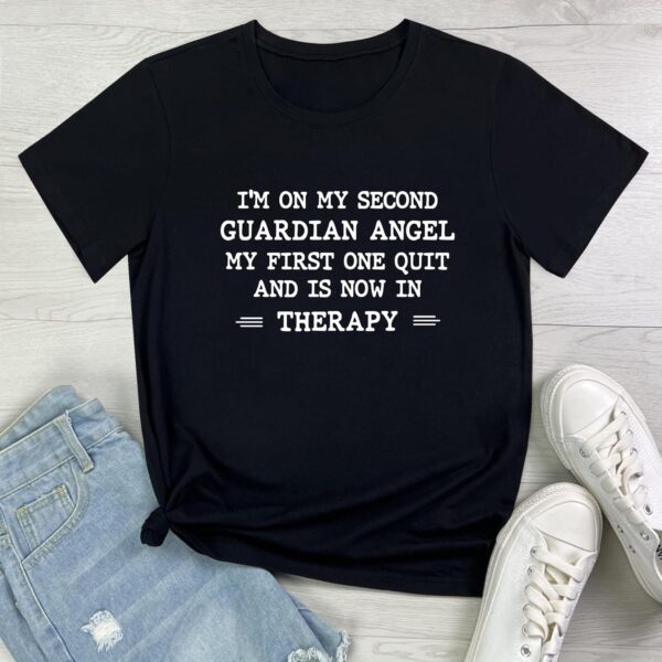 ROSEPARK Womens Graphic Tees Therapy Letter Print Cute T Shirts