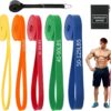 Exercise Bands Resistance Bands for Working Out,Pull Up Bands Set,at Home Workout Equipment,Workout Bands for Men and Women,Stretch Bands for Exercise