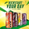 71-oQLuz3L._SL1500_.jpg Mountain Dew Kickstart, Orange Citrus, 92mg Caffeine, Vitamins B & C, 80 Calories, 5% Juice, 16 Fl Oz (Pack of 12)