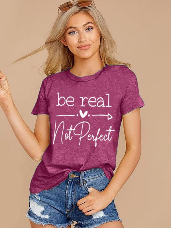 Calvin Fun Fact l Don't Care Letter Print T-Shirt for Women Funny Sayings Graphic Tees