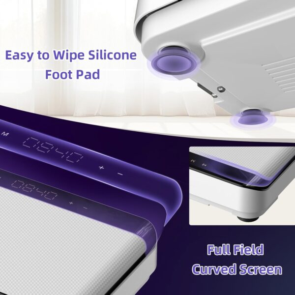 71-wu8RtfcL._AC_SL1500_.jpg Vibration Plate Exercise Machine,Bluetooth Power Vibrate Fitness Platform,9 Modes Home Vibration Plate for Lymphatic Drainage,Whole Body Workout Vibrating Equipment for Weight Loss