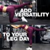 ActiveGear Ankle Resistance Bands with Cuffs - Ideal for Glutes, Legs & Core Workouts, Kickback Ankle Strap Set for Home Workout Equipment & Gym Fitness for Women and Men
