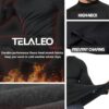 5 or 4 Pack Men's Thermal Compression Pants Fleece Lined Sports Tights Athletic Leggings Cold Weather Baselayer Winter Gear