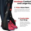Pull Up Assistance Bands, Heavy Duty Assisted Pull Up Bands for Pull Up Assist, Adjustable Weight/Size with Fabric Feet Mats, Upgrade Pull Up Assist Bands for Strength Training