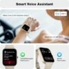 Fitpolo Smart Watch for Men Women,1.8” Touchscreen, Bluetooth Call, Alexa Built-in,24/7 Heart Rate SpO2 Monitor, Step Counting, Sleep Tracking,IP68 Waterproof Fitness Tracker Watch for Android iPhone