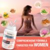 2000MG Liposomal NAD+ for Women, NAD+ Supplement, with Ashwagandha, Maca, Black Cohosh & Ginkgo Biloba, Max Absorption, NAD Plus - Menopause, Cognitive Clarity, Energy, Aging Defense, 360 Capsules
