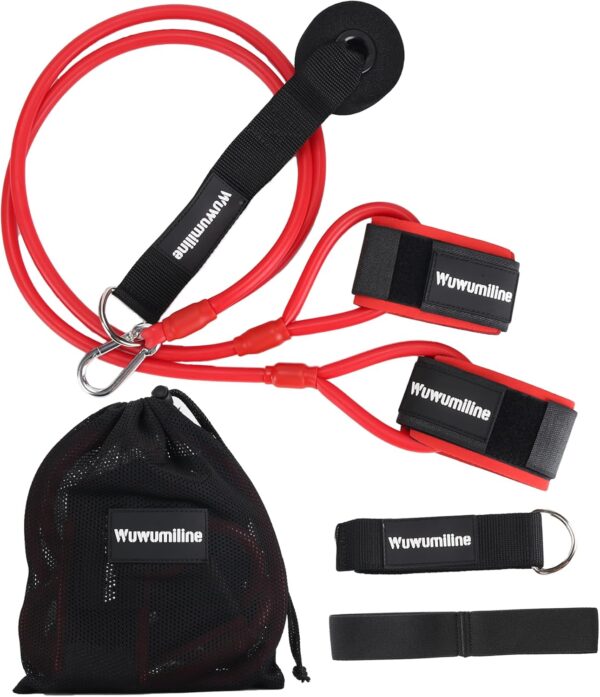 Baseball Softball Resistance Bands with Baseball Swing Trainer Band, Arm Strength Training Equipment Exercise for Flexibility and Throwing Velocity for Pitching Trainer