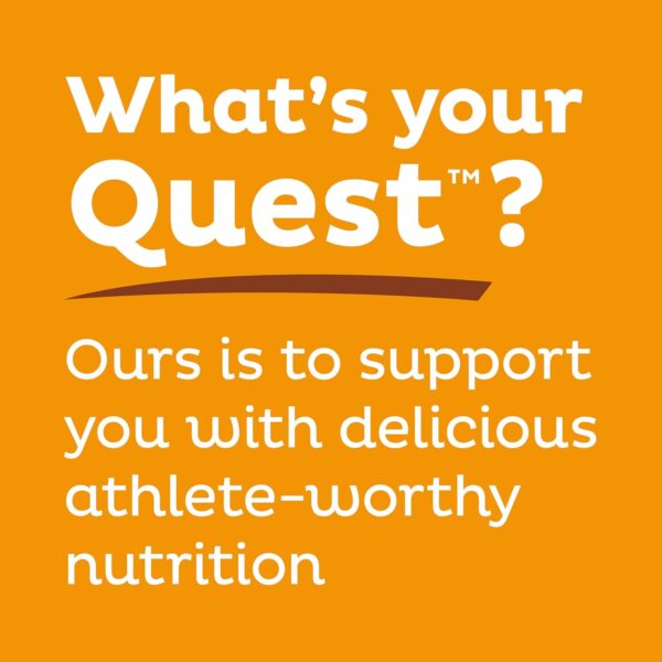 Quest Nutrition Crispy Chocolate Peanut Butter Hero Protein Bar, 18g Protein, 1g Sugar, 3g Net Carb, Gluten Free Protein Snack, Keto Friendly, 12 Count