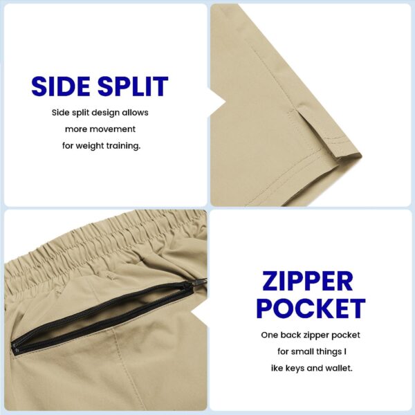 COOFANDY Men's 2 Pack Gym Workout Shorts 7 Inch Quick Dry Athletic Shorts Lightweight Running Shorts with Pockets