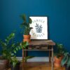 Lincia 9 Pcs Mental Health Posters Boho Therapy Office Decor Motivational Counselor Psychology Posters, 8 x 10 in(Green)