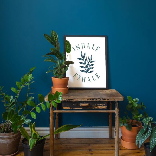 Lincia 9 Pcs Mental Health Posters Boho Therapy Office Decor Motivational Counselor Psychology Posters, 8 x 10 in(Green)