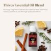 Young Living Thieves Essential Oil Blend | 5 ml | Lemon, Clove, Eucalyptus, Cinnamon Bark, Rosemary | Versatile for Diffusers, Topical Application, Freshening Spaces, Daily Wellness, and Home Care