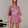 Be Kind Shirt Women Oversized Kindness Shirts Cute Teacher Graphic Tee Motivational Positive Message Short Sleeve Top