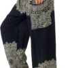 Joob Joob Boho Pants for Women - Hippie Harem Pants Women - Womens Yoga Pants – Comfy Bohemian Flowy Hippie Clothes