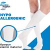 ABSOLUTE SUPPORT Cotton Compression Socks for Women & Men 20-30 mmhg Knee High