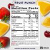 Pedialyte Electrolyte Water with Zero Sugar | Hydration with Key Electrolytes | Great Hydration Low in Calories | Fruit Punch, 1 Liter, Pack of 4