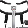Sunny Health & Fitness Row-N-Ride PRO, Full Body Combo Squat Machine w/Optional Resistance Band, Easy Setup Ab Workout Exercise Equipment for Home, Whole Body Cardio, Optional SunnyFit App Connection