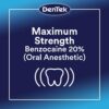 DenTek Instant Oral Pain Relief Maximum Strength Kit for Toothaches | 50 Count