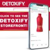 Detoxify – Mega Clean Herbal Detox Cleanse Drink – Full body cleanse detox for women and men - Same day results - Plus sticker