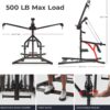 Sunny Health & Fitness Multifunctional Strength Training Home Gym – Complete Workout Equipment with Training Attachments, Optional Squat Stand, Power Rack Cage, Adjustable Incline Bench
