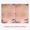 Real Collagen Fit, Hydrolyzed Collagen Wrapping Mask, Peel Off Facial Mask for elasticity, Hydrating, Glow, Glass Skin, Face Moisturizer, Self Care, Korean Skin Care, 50ml, 1.69 fl. oz.