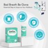 Green Breath Oral Care Probiotics, Naturally Support Freshens Bad Breath & Healthy Mouth, Dental Probiotic Supplement 8 Billion CFU, Mint Flavor 30 Lozenges 1-PK