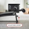 Finer Form Gym-Quality Sit Up Bench with Reverse Crunch Handle - Curved Ab Workout Bench for Your Home Gym. More Effective than an Ab Machine or Ab Roller. Get Abdominal Weight Bench for Decline Bench Press Right in Your Home Gym.