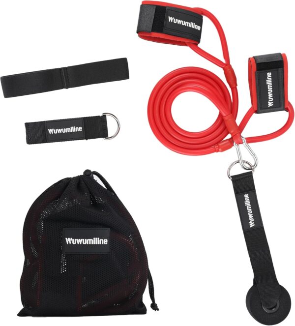 Baseball Softball Resistance Bands with Baseball Swing Trainer Band, Arm Strength Training Equipment Exercise for Flexibility and Throwing Velocity for Pitching Trainer