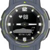 Garmin Instinct Crossover, Rugged Hybrid Smartwatch, Analog Hands and Digital Display, Blue Granite