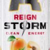 REIGN Storm, Strawberry Apricot, Fitness & Wellness Energy Drink, 12 Fl Oz (Pack of 12)