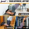 NordStick Nordic Hamstring Curl Strap - Original Nord Stick Exercise Set for Home and Travel - 5 Second Set Up