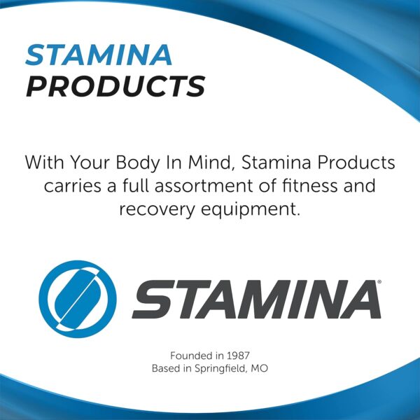 Stamina 36 Inch Fitness Trampoline w/ Foldable Steel Frame, 250 Pound Capacity, Gray