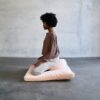 Meditation Cushion Set by renoo - Durable Comfortable Organic Cotton, Linen, Hemp - Modern Zafu Zabuton - Buckwheat Kapok Filled Floor Pillow Yoga Bolster in 15 Colors Washable Cover