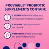 Nutramax Laboratories Proviable Digestive Health Supplement Multi-Strain Probiotics and Prebiotics for Dogs, With 7-Strains of Bacteria, 60 Chewable Tablets