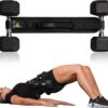 Exercise Hip Thrust Belt for Weights, Glute Workout Equipment, Adjustable Hip Thrust Belt for Dumbbells, Glute Trainer for Home Workouts with Extra Padding, Booty Builder