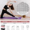 YSense Thin Pilates Grip Socks for Women Non Slip, Yoga Barre Socks Grippy Socks for Pilates, Dance, Ballet, Barre, Hospital