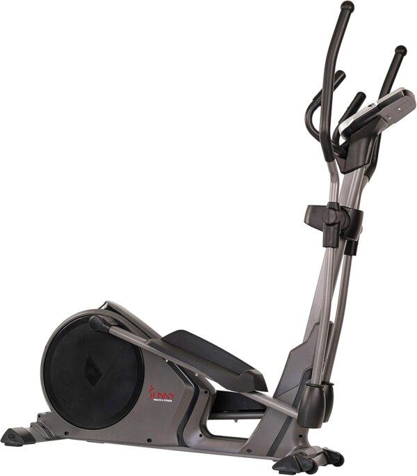 713LPxKSkL._AC_SL1500_.jpg Sunny Health & Fitness Programmable 16 Electro-Magnetic Elliptical Cross Trainer Exercise Machine, Full-Body Cardio Equipment w/ 24 Pre-Built Workouts, 330LB Capacity,Optional Free SunnyFit App Link