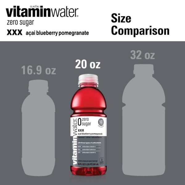 vitaminwater zero XXX, 20 fl oz