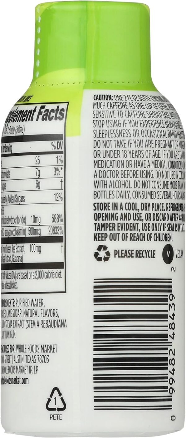 365 by Whole Foods Market, Energy Shot Cherry Limeade Single, 2 Fl Oz