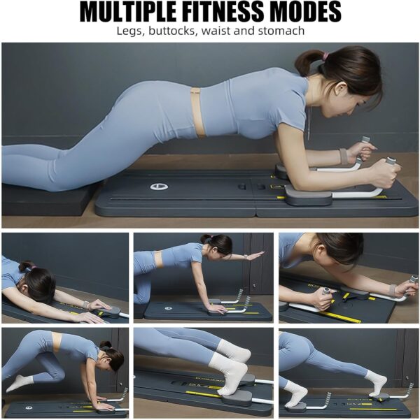 Pilates Board, Multifunctional Abdominal Board, Ab Core Trainer, Ab Trainer Machine, Ab Board, Exercise Board, Abs Workout Equipment, Core Workout Equipment