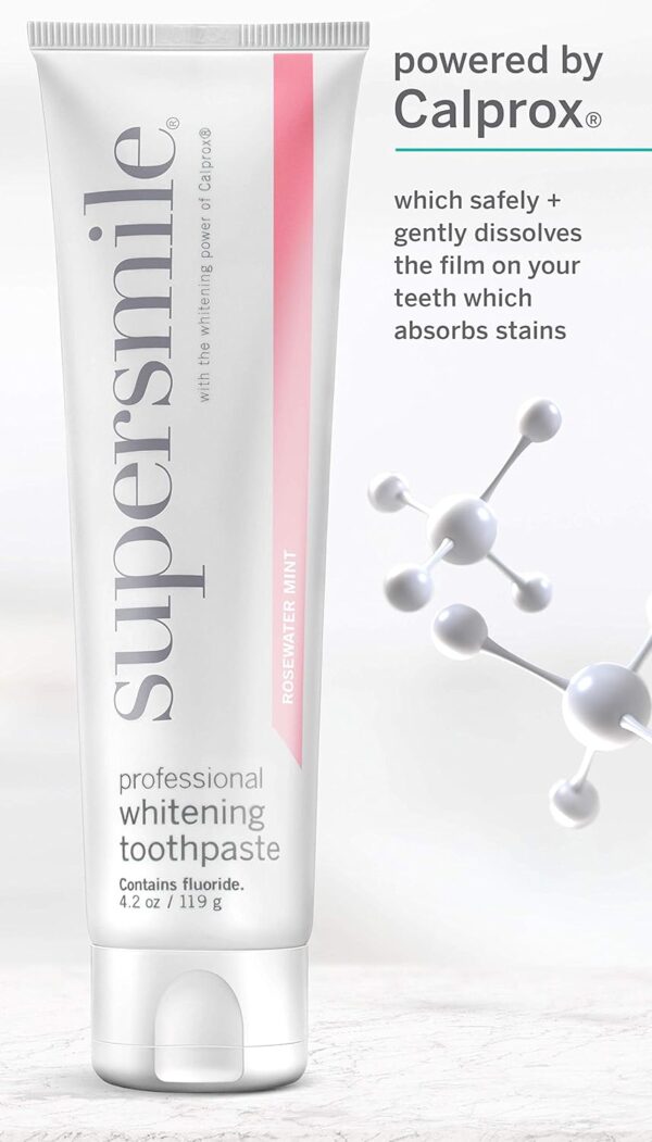 Supersmile Professional Whitening Toothpaste with Fluoride - Powerful Whitening without Sensitivity
