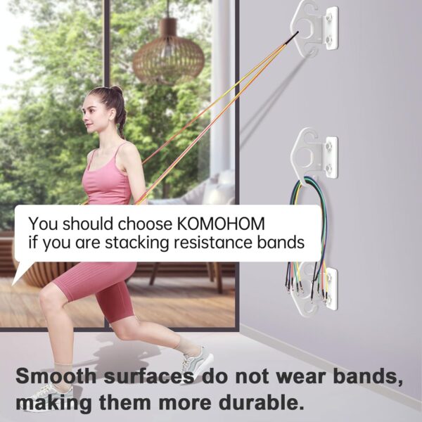 Resistance Band Wall Anchor Resistance Band Anchor Resistance Band Hooks Resistance Band Wall Mount Workout Room Workout Room Accessories Exercise Room Wall Workout Equipment
