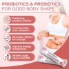 NATURE TARGET Probiotics-for-Women Prebiotics-and-Probiotics-Powder, 100-Billion-CFUs 45-Day-Supply, Women's-Probiotic with D-Mannose and Cranberry for Urinary Tract/Gut/Digestive Health