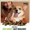 Amazon Brand - Wag Dental Dog Treats to Help Clean Teeth & Freshen Breath - Medium, Unflavored, 36 Count (Pack of 1)