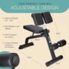 714Tzr3iIhL._AC_SL1500_.jpg Lifepro Roman Chair Hyperextension Bench - Adjustable Back Extension Machine for Glutes, Hamstrings, and Lower Back - Foldable Multipurpose Exercise Equipment for Home Gym