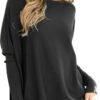 LIYOHON Oversized T Shirts for Women Tunic Tops to Wear with Leggings Long Sleeve Fall Sweaters Dressy Tops