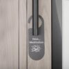 CENWA 2 Pcs Meditation Door Hanger Meditation Decor Do Not Disturb Sign Meditation Decor for Room (Meditation 2)