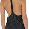 icyzone Workout Tank Tops for Women - Athletic Yoga Tops, T-Back Running Tank Top